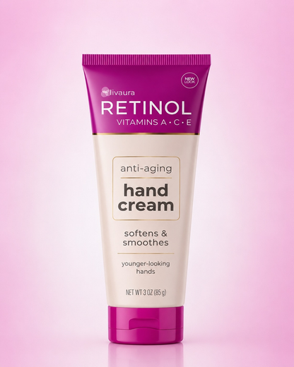 Crema Hidratante de Manos con Retinol y Vitaminas A, C y E