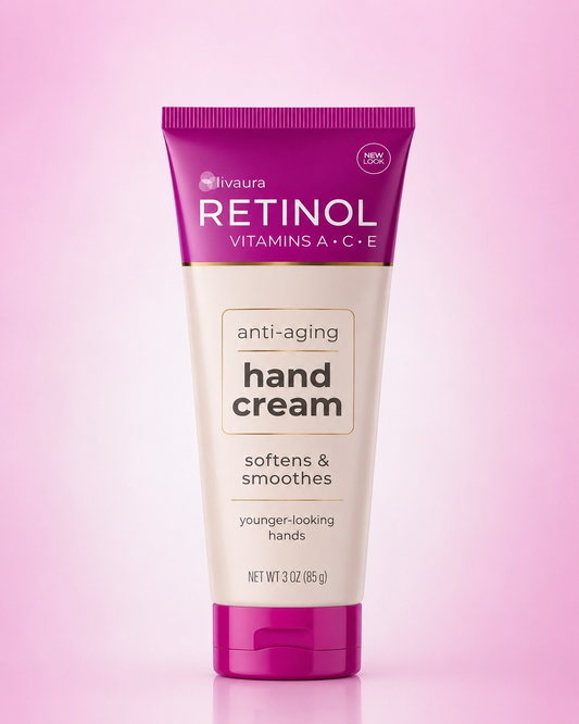 Crema Hidratante de Manos con Retinol y Vitaminas A, C y E